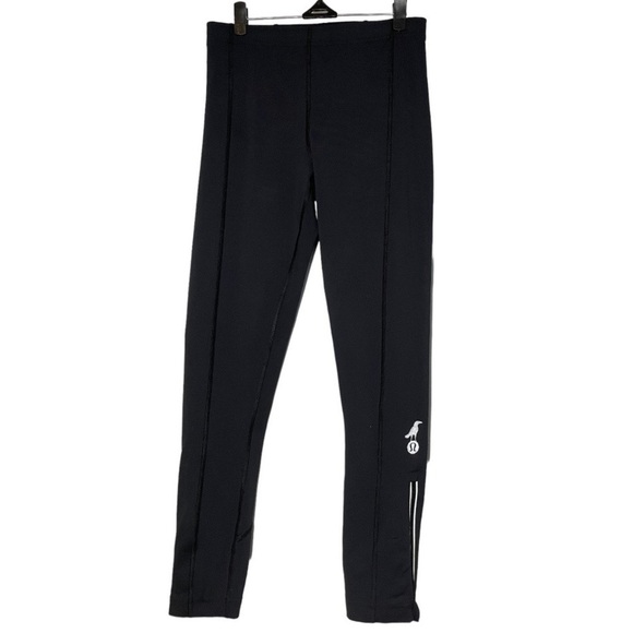 RARE bird print Lululemon Black Leggings size S - Picture 2 of 6